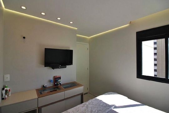 Quarto de apartamento para alugar com 2 quartos, 55m² em Centro, São Bernardo do Campo