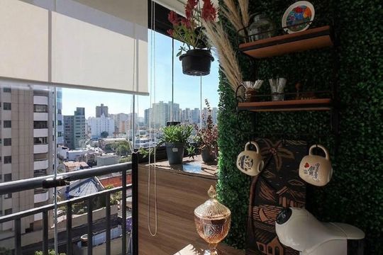 Varanda de apartamento para alugar com 2 quartos, 55m² em Centro, São Bernardo do Campo