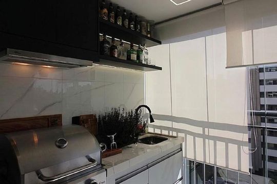 Área Gourmet de apartamento para alugar com 2 quartos, 55m² em Centro, São Bernardo do Campo