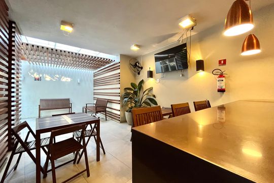 Área comum - Churrasqueira de apartamento à venda com 2 quartos, 97m² em Chácara Inglesa, São Paulo
