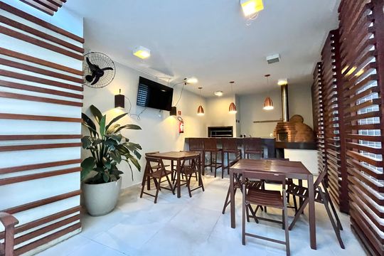 Área comum - Churrasqueira de apartamento à venda com 2 quartos, 97m² em Chácara Inglesa, São Paulo
