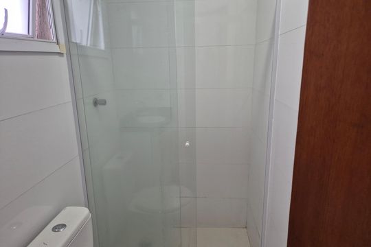 Banheiro de apartamento à venda com 2 quartos, 86m² em Jardim Utinga, Santo André