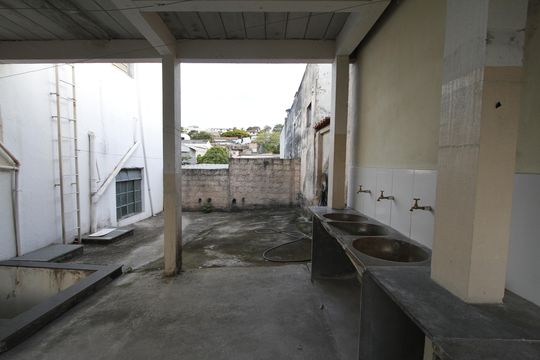 Área comum de kitnet/studio para alugar com 1 quarto, 24m² em João Pinheiro, Belo Horizonte