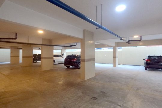 Área Comum - Garagem de apartamento para alugar com 2 quartos, 65m² em Ponta da Praia, Santos