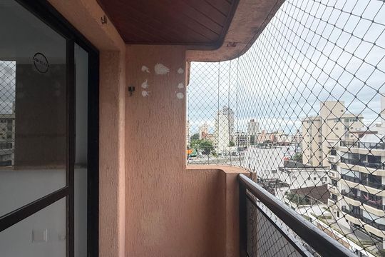 Varanda de apartamento para alugar com 2 quartos, 69m² em Balneario Cidade Atlantica, Guarujá