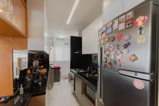 Cozinha de apartamento à venda com 2 quartos, 75m² em Vila Mariana, São Paulo
