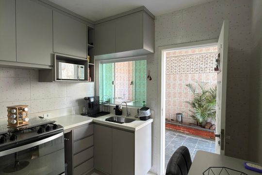 Cozinha de casa para alugar com 2 quartos, 80m² em Eldorado, São Bernardo do Campo
