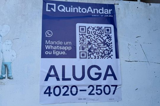 Placa de casa para alugar com 2 quartos, 80m² em Eldorado, São Bernardo do Campo
