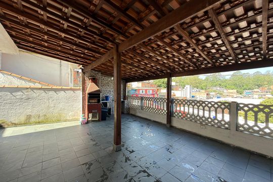 Varanda gourmet de casa para alugar com 2 quartos, 80m² em Eldorado, São Bernardo do Campo