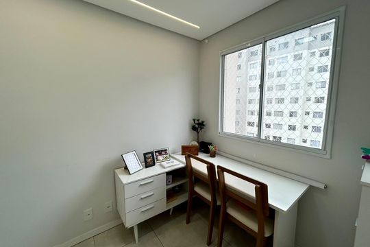 Quarto de apartamento para alugar com 2 quartos, 35m² em Parque Bristol, São Bernardo do Campo