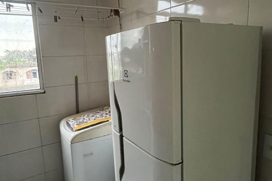 Cozinha de apartamento para alugar com 2 quartos, 44m² em Penha, Campos dos Goytacazes