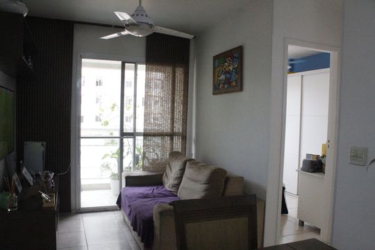 Sala de apartamento à venda com 2 quartos, 56m² em Pechincha, Rio de Janeiro