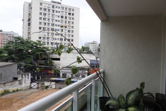 Varanda da Sala de apartamento à venda com 2 quartos, 56m² em Pechincha, Rio de Janeiro