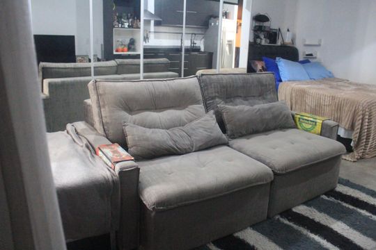 Sala de kitnet/studio à venda com 1 quarto, 46m² em Boa Vista, São Caetano do Sul