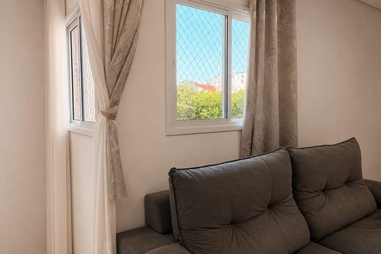 Sala de apartamento à venda com 2 quartos, 100m² em Parque Oratório, Santo André