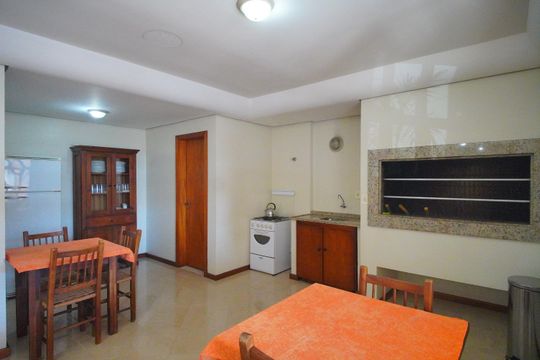 Área comum - Salão de festas de apartamento à venda com 2 quartos, 62m² em Centro, São Leopoldo