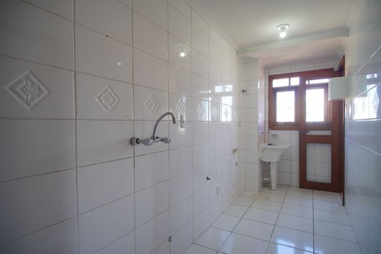 Cozinha de apartamento à venda com 2 quartos, 62m² em Centro, São Leopoldo