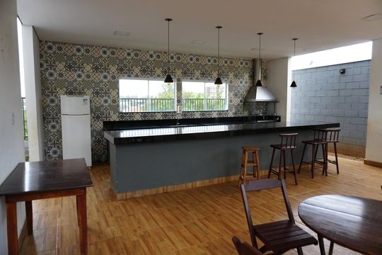 Área comum de apartamento à venda com 2 quartos, 58m² em Jardim Sao Domingos, Americana