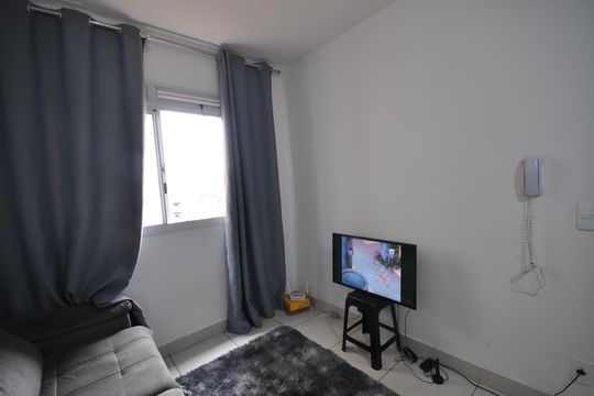 Sala de apartamento à venda com 2 quartos, 33m² em Parque Novo Mundo, São Paulo