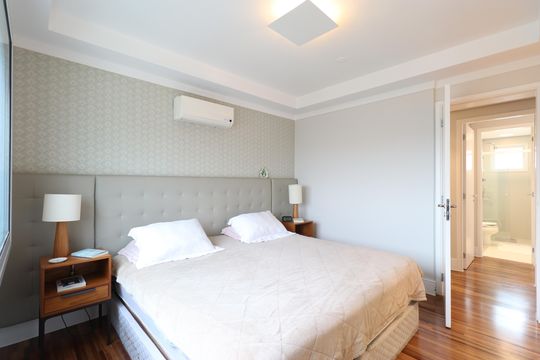 Suíte 3 de apartamento à venda com 3 quartos, 158m² em Vila Leopoldina, São Paulo