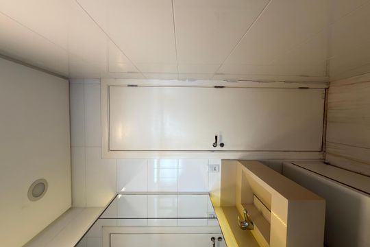 Banheiro Social de apartamento para alugar com 1 quarto, 54m² em Jardim Silvestre, São Bernardo do Campo