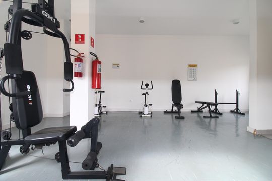 Área comum - Academia de apartamento para alugar com 2 quartos, 48m² em Vila Iracema, São José dos Campos