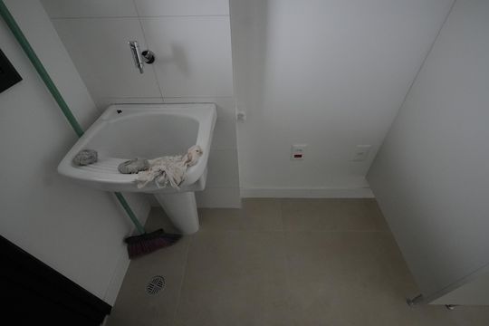 Área de Serviço de apartamento para alugar com 2 quartos, 79m² em Campestre, Santo André