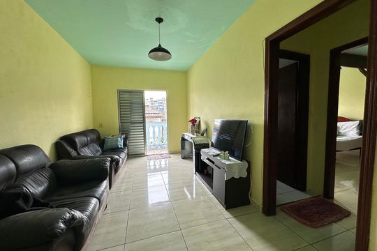Sala de casa para alugar com 2 quartos, 80m² em Vale do Sol, Barueri