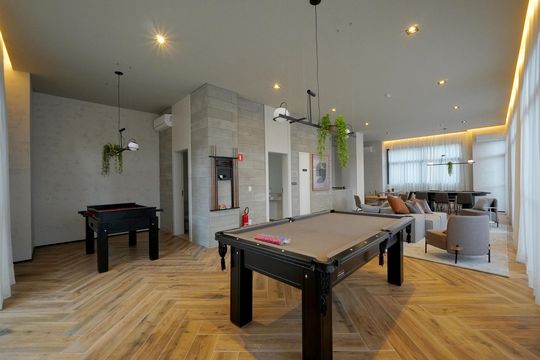 Salão de jogos de kitnet/studio para alugar com 1 quarto, 29m² em Ipiranga, São Paulo