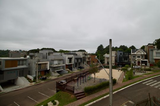 Quarto 1 - Vista de casa de condomínio para alugar com 3 quartos, 160m² em Santa Cândida, Curitiba