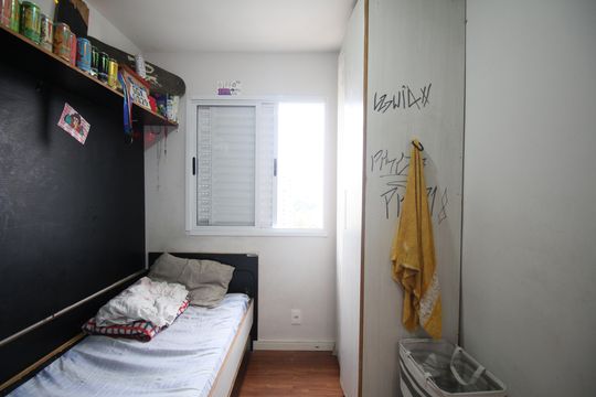 Quarto 2 de apartamento à venda com 3 quartos, 78m² em Chácara Agrindus, Taboão da Serra