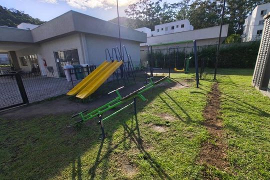 Área externa de apartamento à venda com 2 quartos, 46m² em Vargem Pequena, Rio de Janeiro