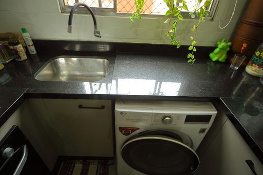 Área de serviço  de apartamento à venda com 2 quartos, 45m² em Vila Vianas, São Bernardo do Campo
