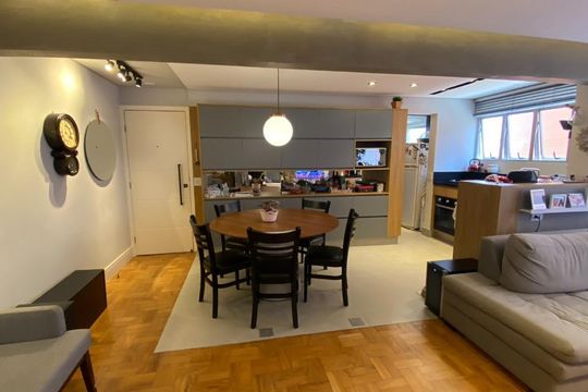 Sala de apartamento à venda com 2 quartos, 75m² em Vila Dom Pedro I, São Paulo