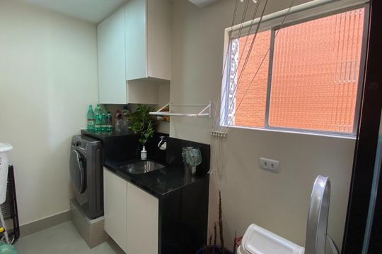 Área de serviço de apartamento à venda com 2 quartos, 75m² em Vila Dom Pedro I, São Paulo