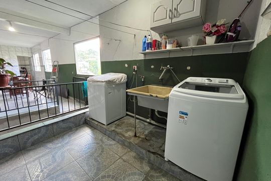 Área de serviço de casa para alugar com 1 quarto, 102m² em Jardim Vista Alegre, São Paulo