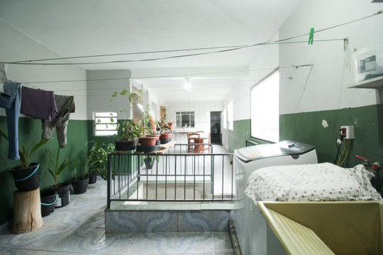 Área de Serviço de casa para alugar com 2 quartos, 102m² em Jardim Vista Alegre, São Paulo