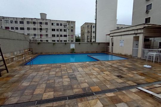 Área externa de apartamento à venda com 2 quartos, 50m² em Campo Grande, Rio de Janeiro