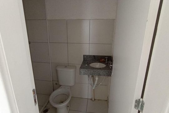 Banheiro de apartamento à venda com 2 quartos, 50m² em Campo Grande, Rio de Janeiro