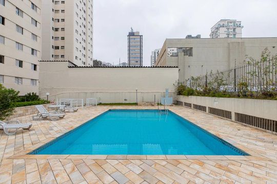 Área externa de apartamento à venda com 2 quartos, 92m² em Campo Belo, São Paulo