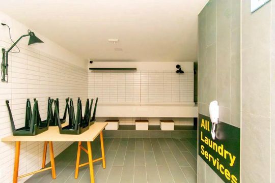 Área comum - Lavanderia de apartamento para alugar com 1 quarto, 26m² em Planalto Paulista, São Paulo