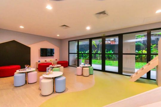 Área comum - Brinquedoteca  de apartamento para alugar com 1 quarto, 26m² em Planalto Paulista, São Paulo