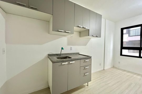 Cozinha de apartamento para alugar com 1 quarto, 26m² em Planalto Paulista, São Paulo