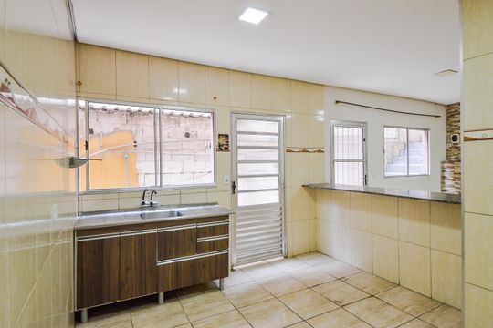 Cozinha de casa para alugar com 2 quartos, 110m² em Parque Continental, Guarulhos
