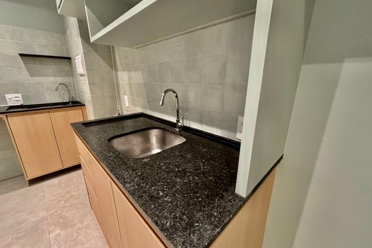 Cozinha de apartamento à venda com 2 quartos, 33m² em Vila Silvia, São Paulo