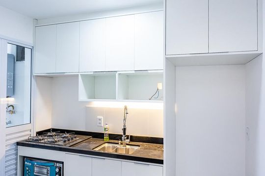 Cozinha e Área de Serviço de apartamento para alugar com 2 quartos, 48m² em Vila Nova Parada, São Paulo