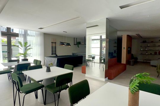 Salão de Festas de kitnet/studio para alugar com 1 quarto, 39m² em Pompeia, São Paulo