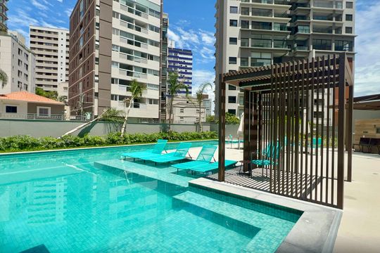 Piscina de kitnet/studio para alugar com 1 quarto, 39m² em Pompeia, São Paulo