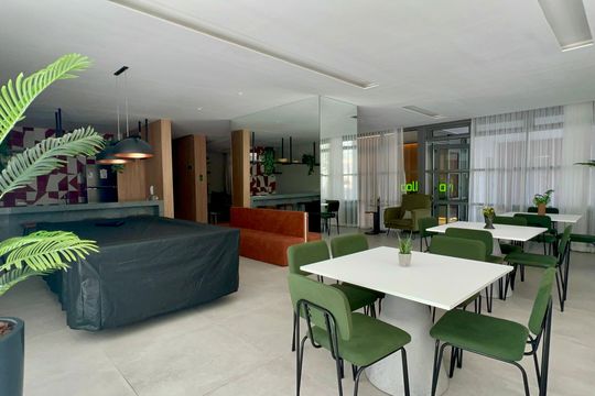 Salão de Festas de kitnet/studio para alugar com 1 quarto, 39m² em Pompeia, São Paulo