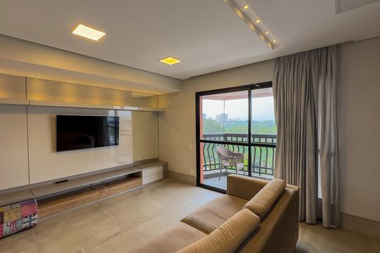 Sala de apartamento à venda com 3 quartos, 100m² em Chácara Santo Antônio (zona Sul), São Paulo